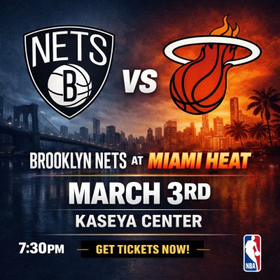 Brooklyn Nets at Miami Heat