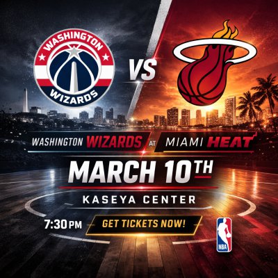 Washington Wizards at Miami Heat