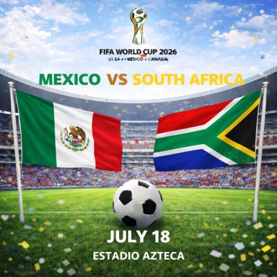Mexico vs South Africa - World Cup - Group A (Match 1)