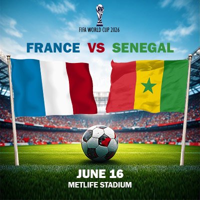 France vs Senegal - World Cup - Group I (Match 17)
