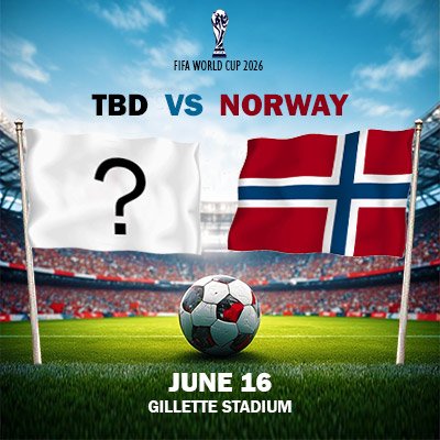 TBD vs Norway - World Cup - Group I (Match 18)