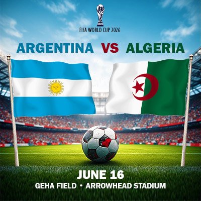 Argentina vs Algeria - World Cup - Group J (Match 19)