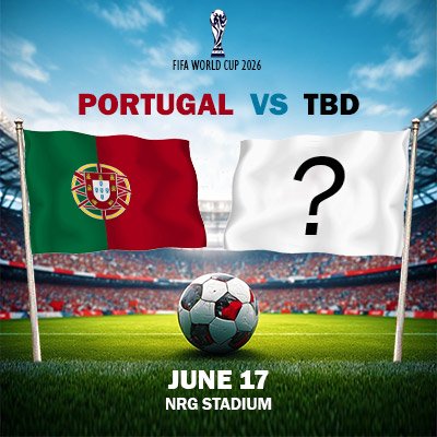 Portugal vs TBD - World Cup - Group K (Match 23)