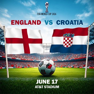 England vs Croatia - World Cup - Group L (Match 22)