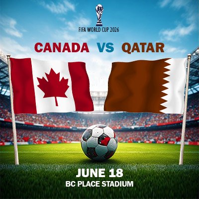 Canada vs Qatar - World Cup - Group B (Match 27)
