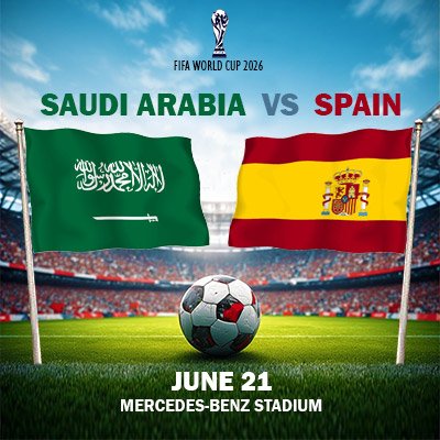 Saudi Arabia vs Spain - World Cup - Group H (Match 38)