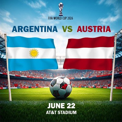 Argentina vs Austria - World Cup - Group J (Match 43)