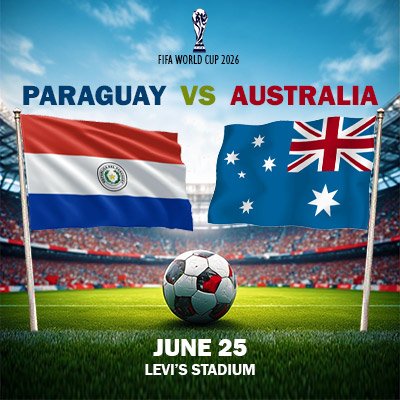 Paraguay vs Australia - World Cup - Group D (Match 60)