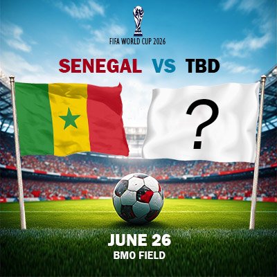 Senegal vs TBD - World Cup - Group I (Match 62)