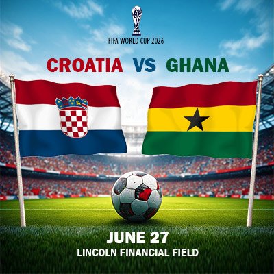 Croatia vs Ghana - World Cup - Group L (Match 68)