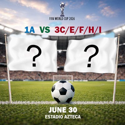 1A vs 3C/E/F/H/I - World Cup - Round of 32 (Match 79)