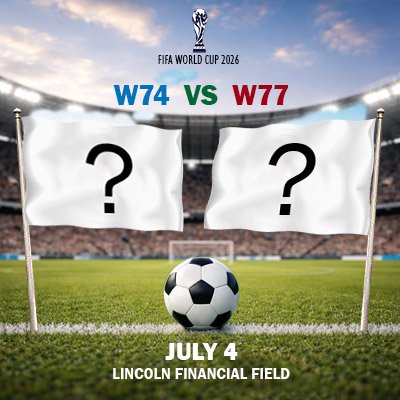 W74 vs W77 - World Cup - Round of 16 (Match 89)