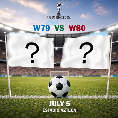 W79 vs W80 - World Cup - Round of 16 (Match 92)