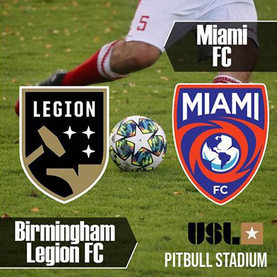 USL - Birmingham Legion FC at Miami FC