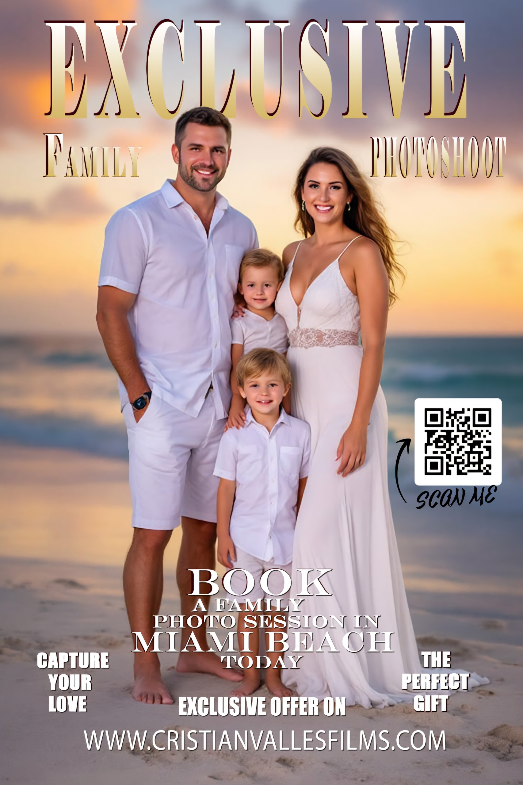 20 Family Session Photoshoot • Silver Package