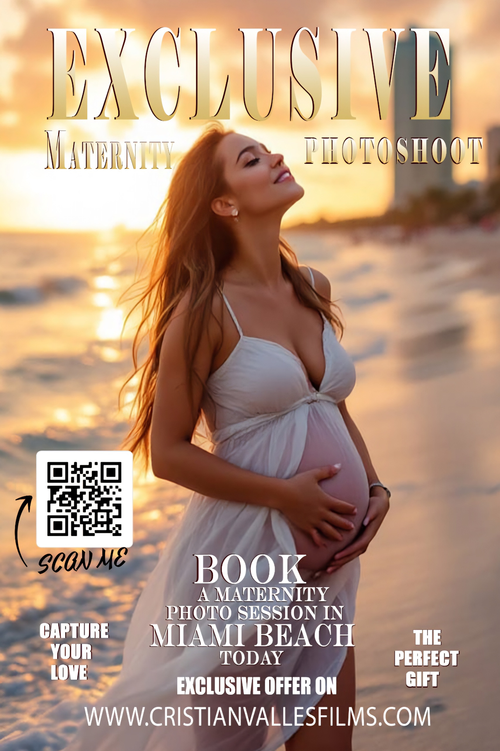 MATERNITY PHOTOSHOOT • 35 Minutes OUTDOOR SESSION • GOLD PACK