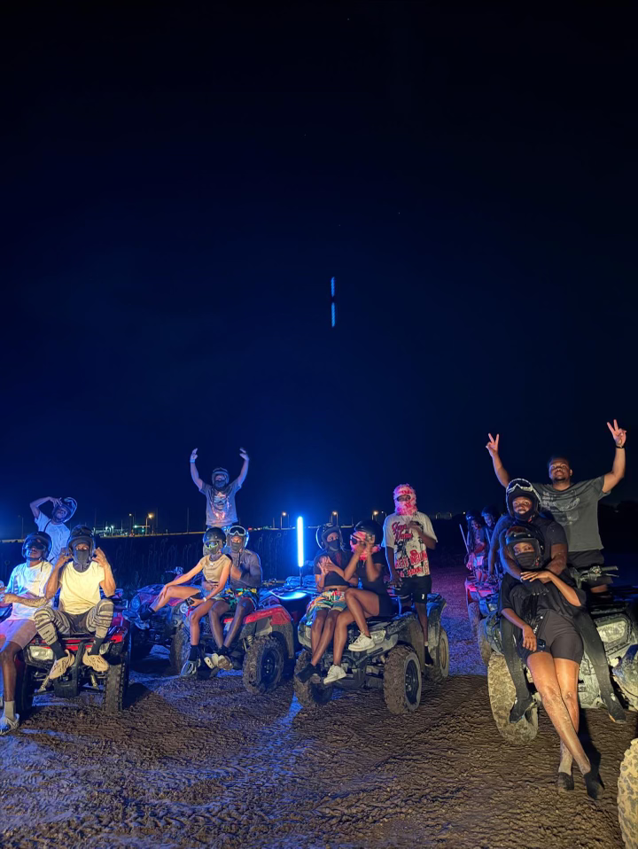 Night Time  Glow Light ATV Tour